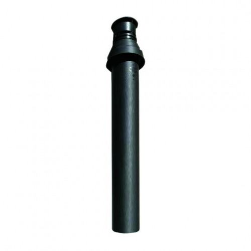1 м труба вертикальная оконечная с оголовком и защитной накладкой Ø100/150 мм